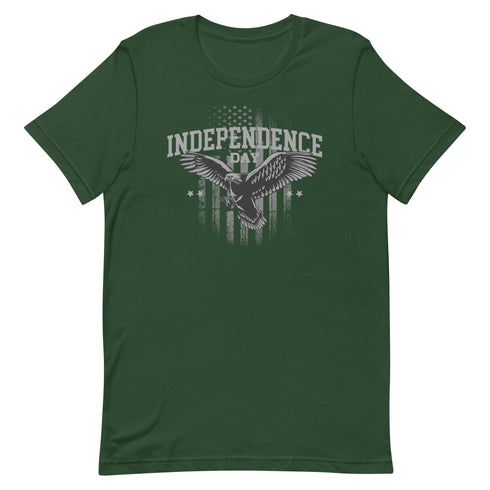 Independence Day Rugged with American Flag t-shirt - Mainstream Freedom